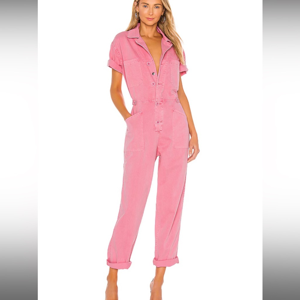 Pistola Grover Jumpsuit in Flamingo